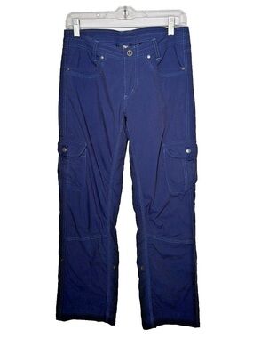 Kuhl Women’s Navy Blue Utility Convertible Cargo Pants Size 4 Regular *Hemmed